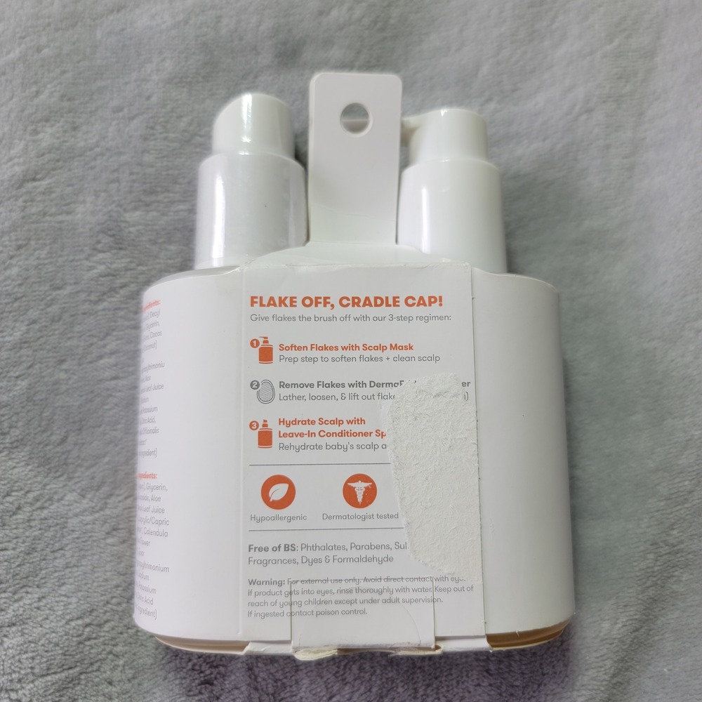 Frida Baby Oh Crap Cradle Cap Scalp Mask and Leave In Conditioner Spray 5oz NEW - Picture 2 of 2